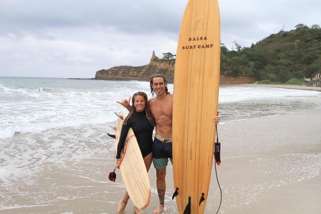 Hôtel Balsa Surf Camp By Rotamundos à Montañita Extérieur photo